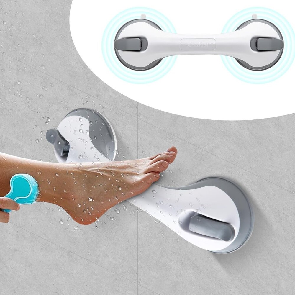 Yeonmi Shower Foot Rest, Shower Stool with Powerful Suction